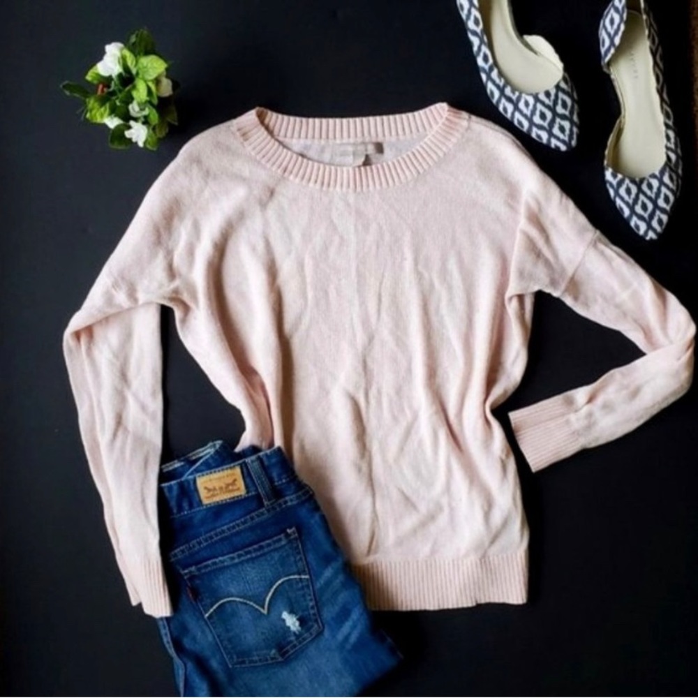 Light pink banana republic sweater
